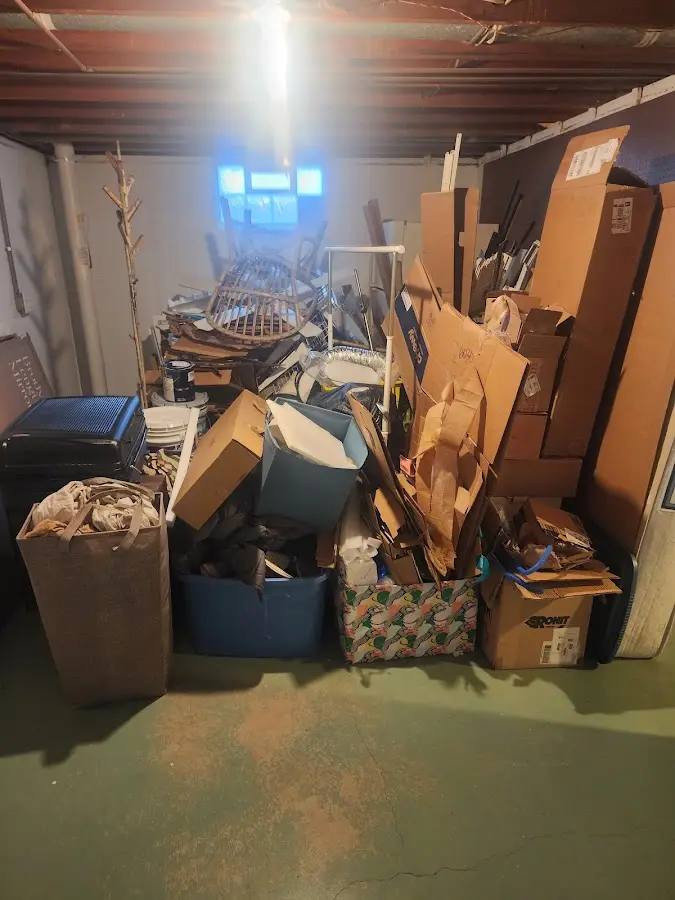 Roll-off dumpster container at job site for Concrete Dumpster Rental in Alamo Heights